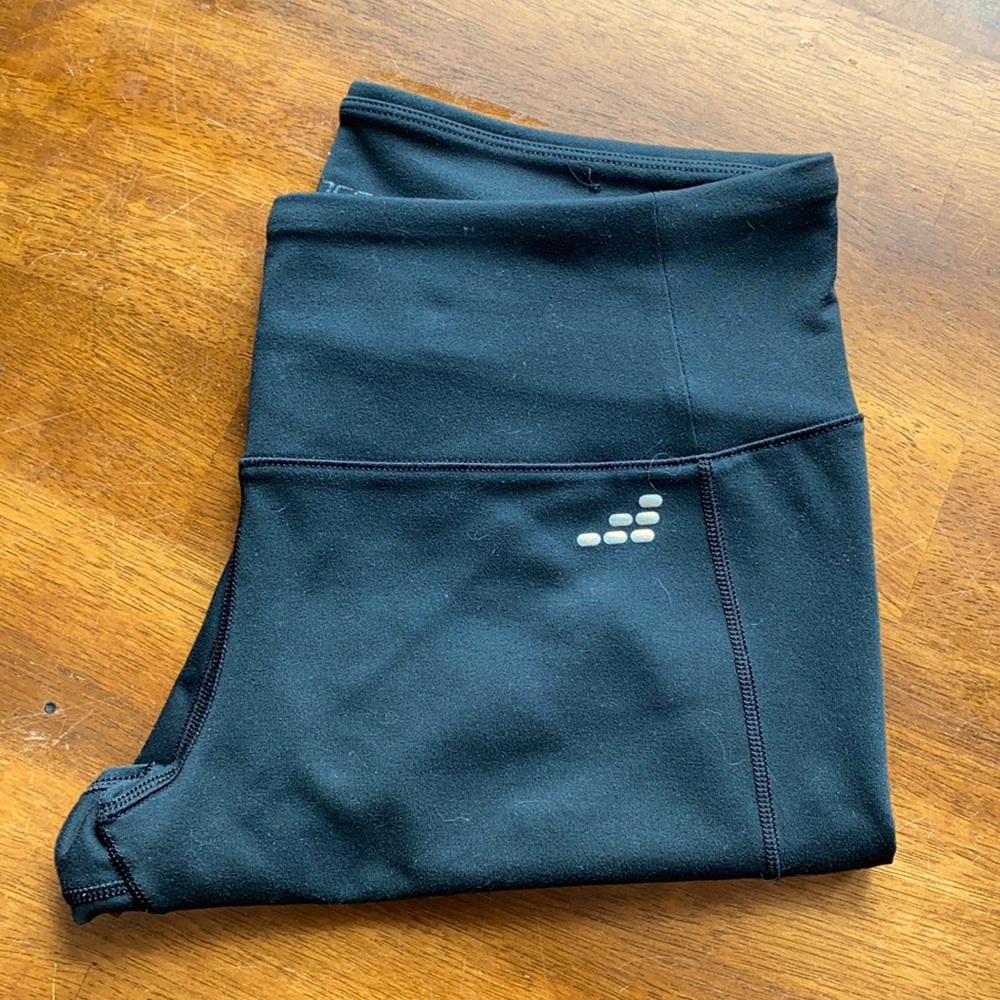 The BCG Women's Hi-Rise Crop Leggings Black